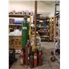 Image 1 : FIRE EXTINGUISHERS, PROPANE TANK & OXYGEN TANK