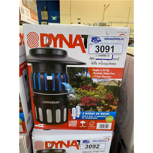 DYNATRAP 3 MOSQUITO TRAP