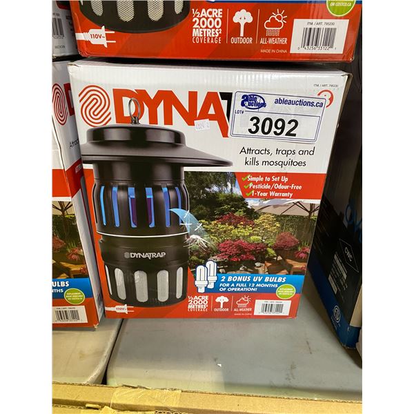 DYNATRAP 3 MOSQUITO TRAP