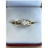 Image 1 : 14K YELLOW GOLD DIAMOND RING
