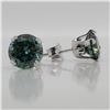 Image 2 : 10K MOISSANITE(1.5CT) EARRINGS