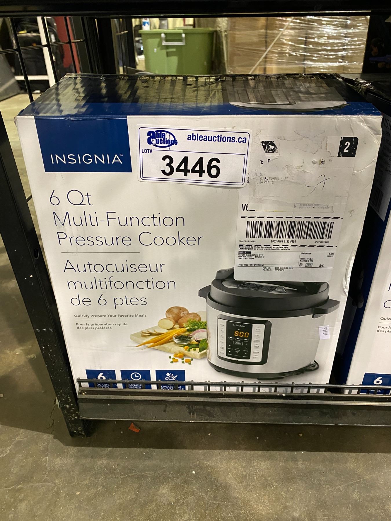 INSIGNIA 6 QT MULTI FUNCTION PRESSURE COOKER Able Auctions Insignia 6 qt multi function pressure cooker able auctions