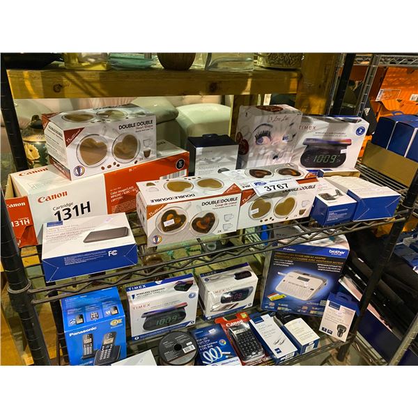 ASSORTED ELECTRONICS & ESPRESSO CUPS