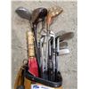 Image 2 : GOLF CADDY AND CLUBS