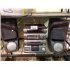 Image 1 : SONY LBT-D790 CD TAPE RADIO PLAYER WITH 2 SPEAKERS