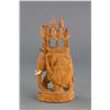 Image 1 : Chinese Wood Carved Elephant Statue