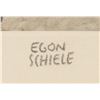 Image 4 : Egon Schiele Austrian Modernist Signed Linocut