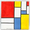 Image 2 : Piet Mondrian Dutch De Stijl Oil on Canvas