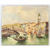 Image 2 : Oil on Canvas Gondola Scene Signed Fr. Ziems