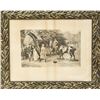 Image 2 : Lot of 2 European Lithograph Prints Ornate Frames