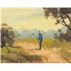 Image 3 : Vintage Oil on Board Framed Signed "Wolken"