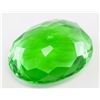 Image 3 : 90.45ct Oval Cut Green Peridot GGL