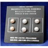Image 1 : THREE PAIRS OF FRESHWATER PEARL EARRINGS