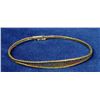 Image 1 : 10K ITALY TRI GOLD BRACELET 7.5"