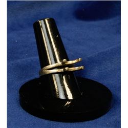 VINTAGE TEXCO SILVER ART RING SIZE 7