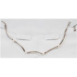 925 SILVER AND PEARL BRACELET SIZE 7.5"