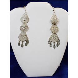 925 SILVER CHANDELIER DROP EARRINGS