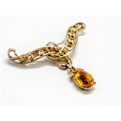 VINTAGE COSTUME JEWELLERY BROOCH
