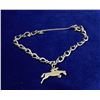 Image 1 : 925 SILVER FIGURE 8 CHAIN W HORSE CHARM 7"