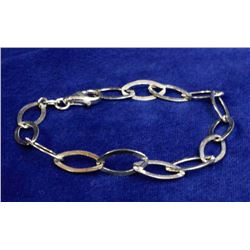 925 SILVER LINK BRACELET 8"