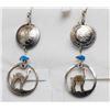 Image 1 : PERUVIAN COIN DROP EARRINGS