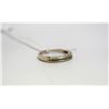Image 1 : 10K GOLD RING WITH SMALL DIAMOND ROW SIZE. 6.75