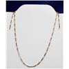 Image 1 : 10K GOLD FIGARRO LINK NECKLACE 20" *NO CLASP*