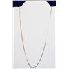 Image 1 : 10K GOLD TRIANGLE LINK NECKLACE 18"