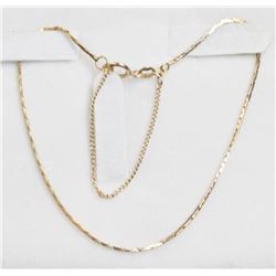 10K GOLD SINGAPORE BRACELET 8"