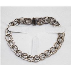 8" STERLING SILVER CHARM BRACELET