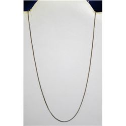 18" 925 SILVER BOX CHAIN NECKLACE