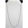 Image 1 : 18" 925 SILVER BOX CHAIN NECKLACE