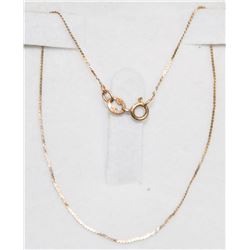 14K YELLOW GOLD 7" SERPENTINE BRACELET