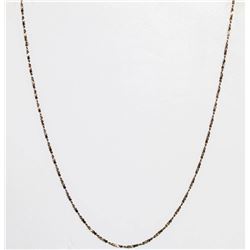 925 SILVER DECORATIVE LINK CHAIN 16"