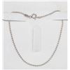 Image 1 : 925 SILVER BALL CHAIN BRACELET 7"