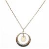 Image 1 : SILVER TONED 22" NECKLACE AND PENDANT