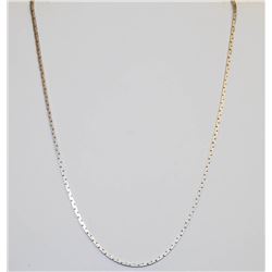 925 SILVER TRIANGULAR LINK NECKLACE 15"