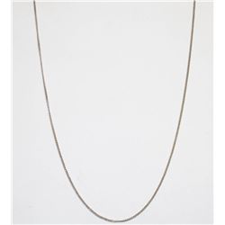 20" STERLING SILVER CURB CHAIN