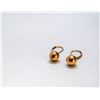Image 1 : 14K GOLD BALL DROP EARRINGS