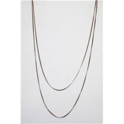 925 SILVER BOX CHAIN 30" 4G