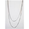 Image 1 : 925 SILVER BOX CHAIN 30" 4G