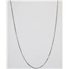 Image 1 : 925 SILVER BOX CHAIN 17"