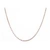 Image 1 : 14K WHITE GOLD ROPE CHAIN 24"