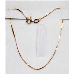 10K SERPENTINE BRACELET 7"