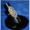 Image 1 : ORNATE STERLING SILVER RING WITH MARCASITE STONES SIZE 6