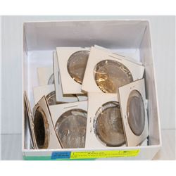 22 ASSORTED VINTAGE CANADIAN $1 COINS