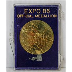 EXPO 86 VANCOUVER OFFICIAL TOKEN
