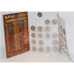 CANADIAN NICKEL COLLECTION 1946 AND UP