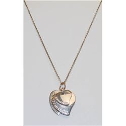 TIFFANY STERLING SILVER TRIPLE DOG TAG PENDANT WITH 16" CHAIN