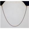 Image 1 : 10K WHITE GOLD ITALIAN 18” CHAIN 4G